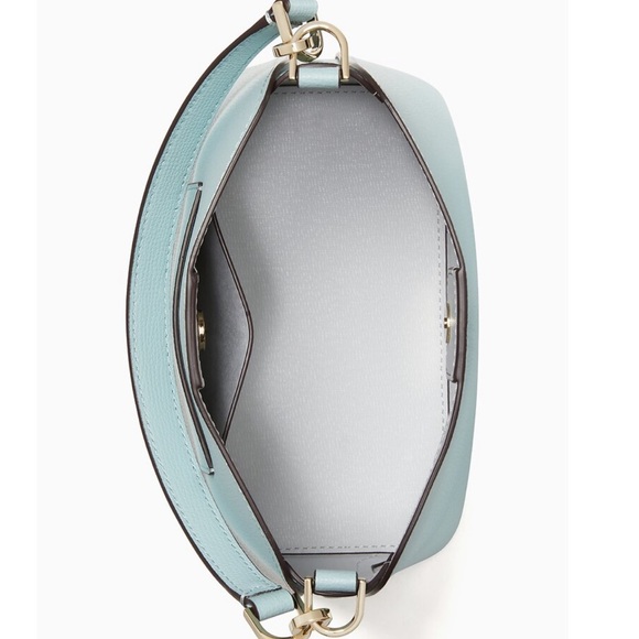 Kate Spade Darcy Small Bucket Crossbody CloudMist - Picture 3 of 16